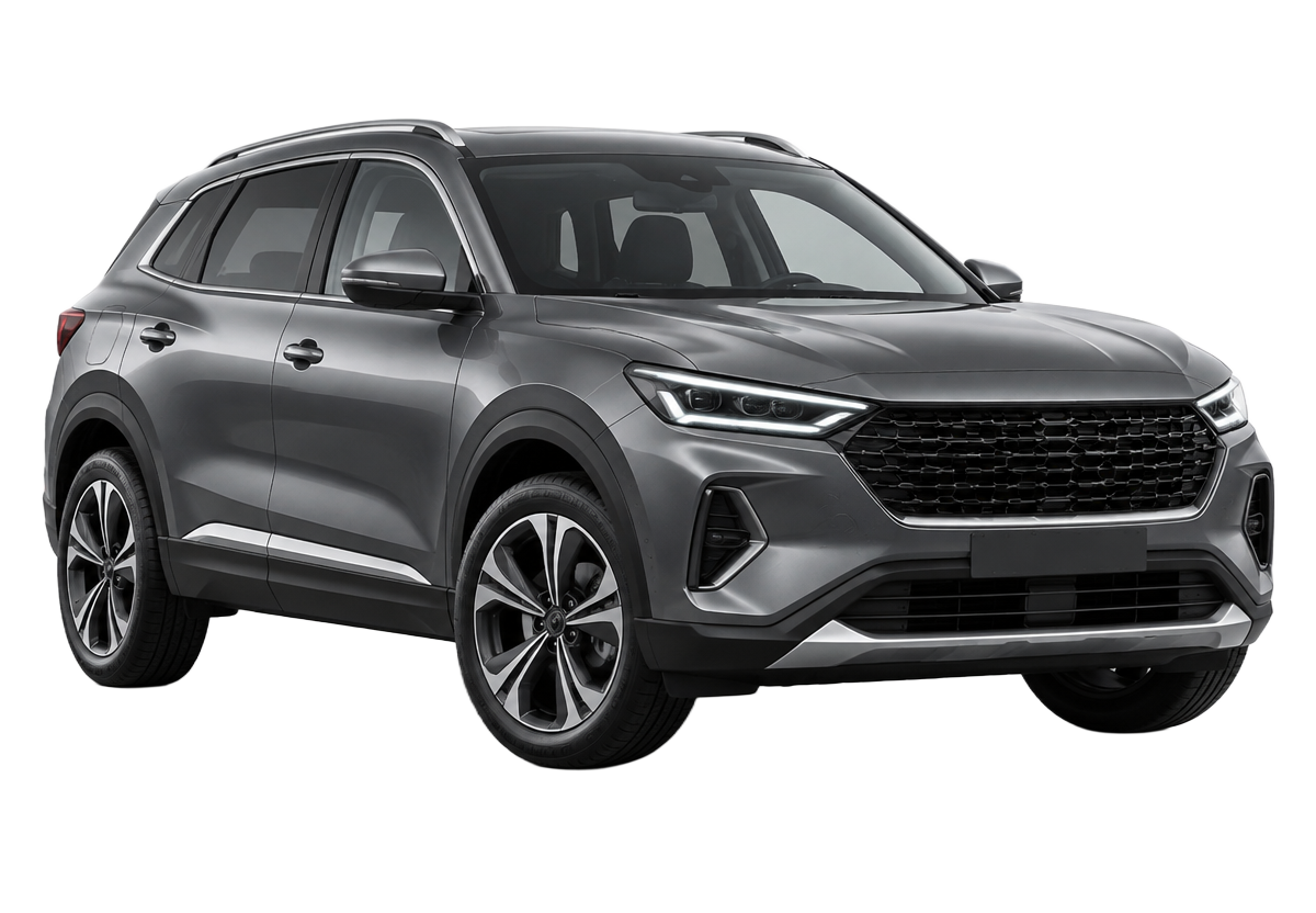 SUV cinza representando a proteção veicular Carviva